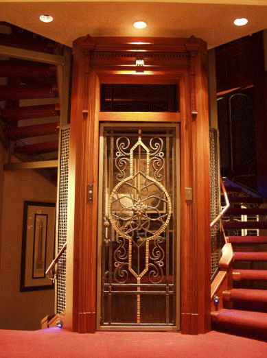 Niebaum-Coppola Winery Elevator Entrance